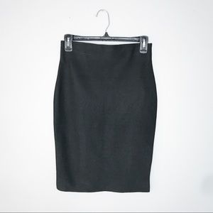 Chelsea Black Bodycon Pencil Skirt